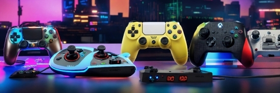 Designing An Ai, Joystick, Photograph, Green, Game Controller, Light