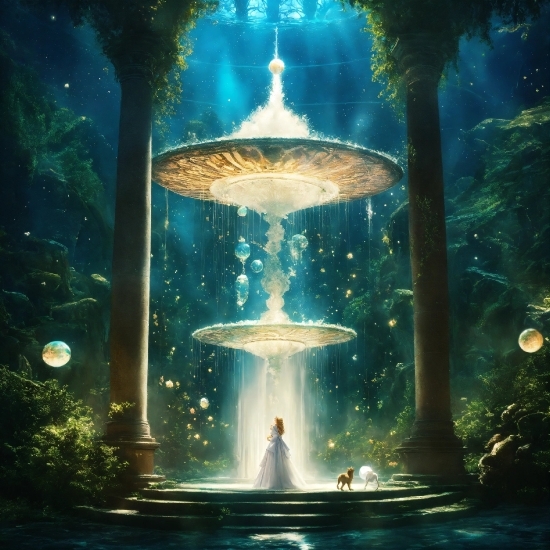 Download Dreamstime, Water, World, Fountain, Vertebrate, Light