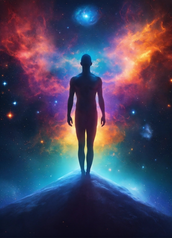 Fake Person Images, Atmosphere, World, Flash Photography, People In Nature, Astronomical Object