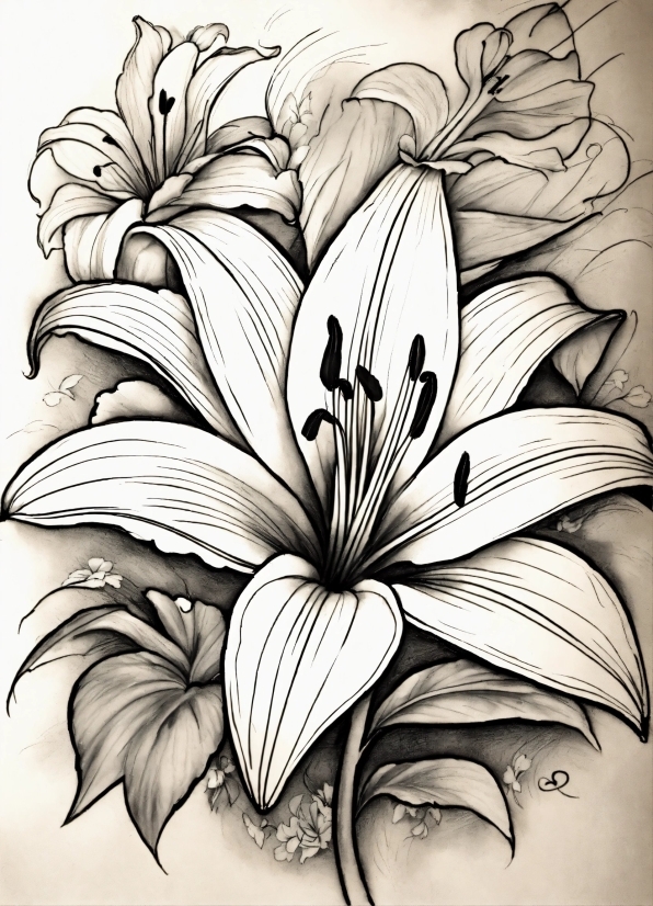 Flower, Petal, Art, Creative Arts, Flowering Plant, Rectangle