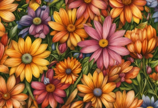 Flower, Petal, Orange, Flowering Plant, Art, Creative Arts