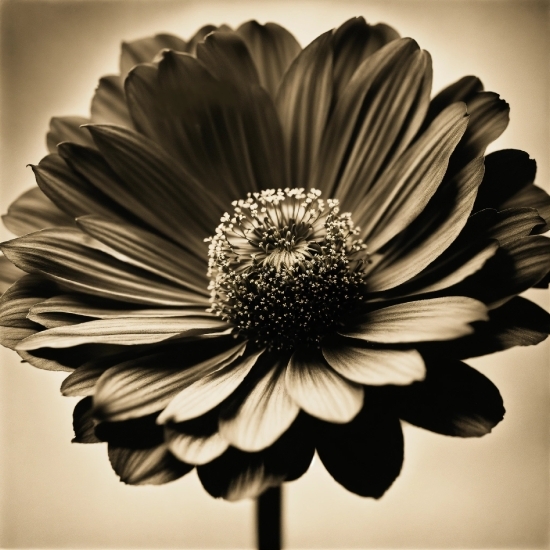 Flower, Plant, Black, Petal, Black-and-white, Style