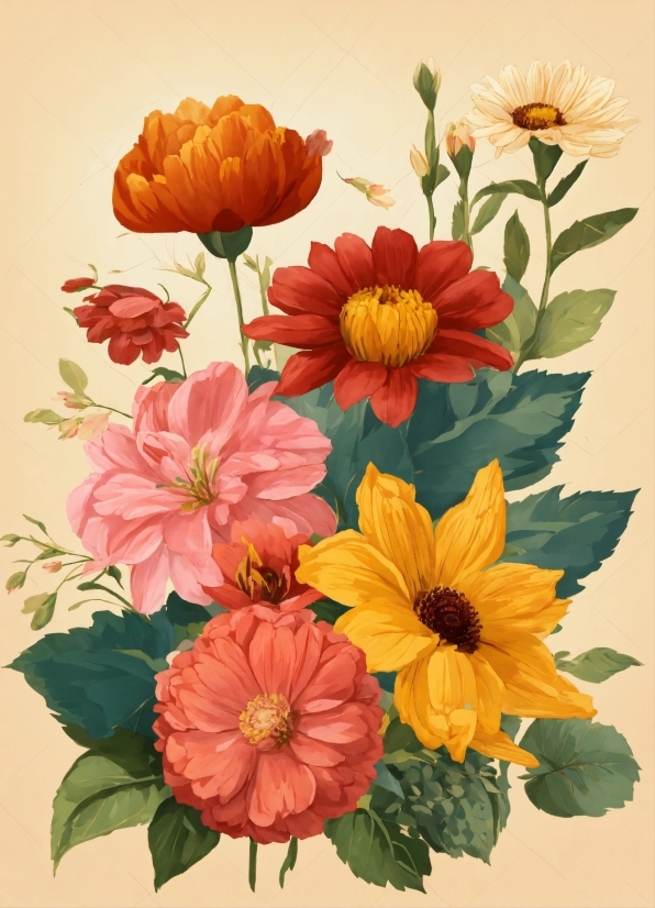 Flower, Plant, Blanket Flowers, Botany, Petal, Art