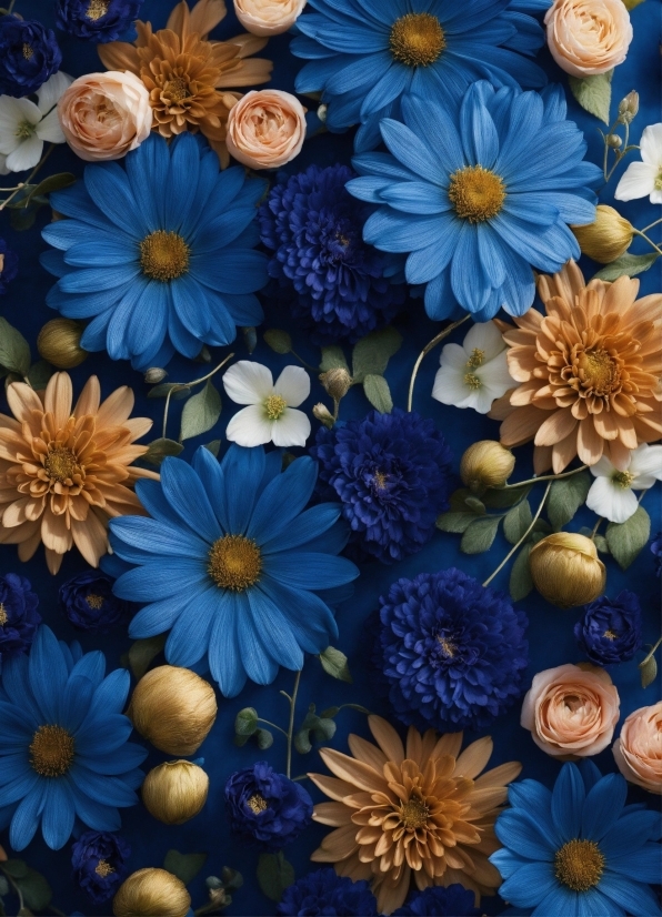 Flower, Plant, Blue, Azure, Petal, Botany