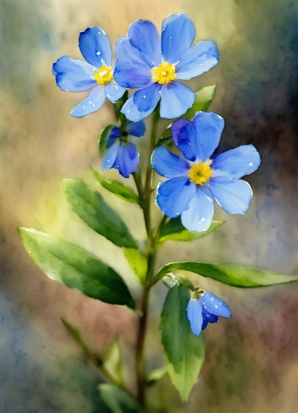 Flower, Plant, Blue, Petal, Botany, Terrestrial Plant