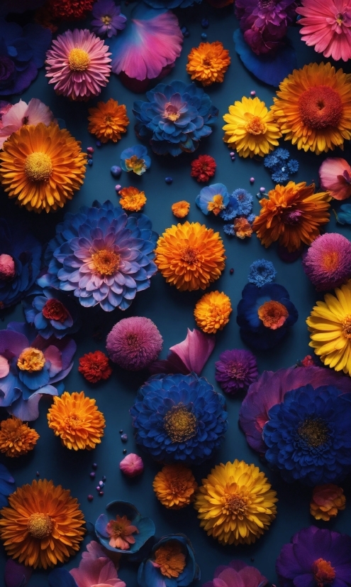 Flower, Plant, Blue, Petal, Purple, Light