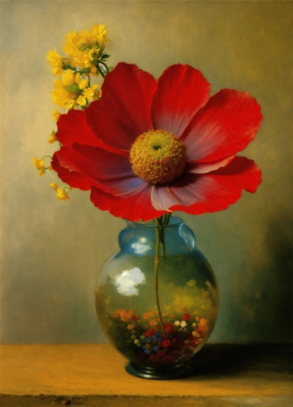 Flower, Plant, Flowerpot, Vase, Orange, Petal