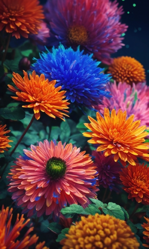 Flower, Plant, Green, Blue, Petal, Flower Arranging