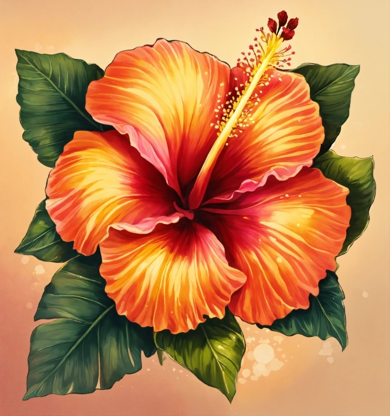 Flower, Plant, Nature, Petal, Hawaiian Hibiscus, Botany