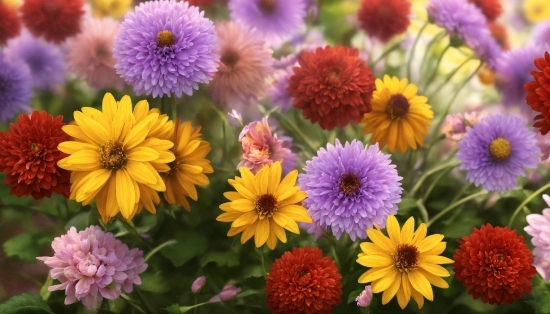 Flower, Plant, Petal, Blue, Purple, Yellow