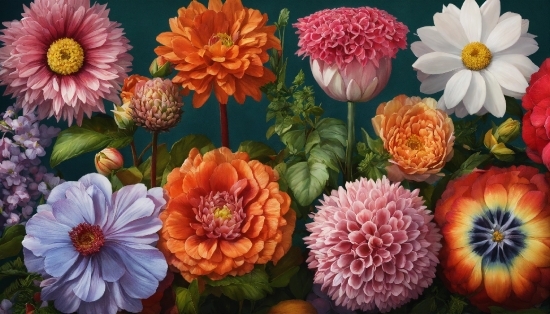 Flower, Plant, Petal, Botany, Orange, Flowerpot