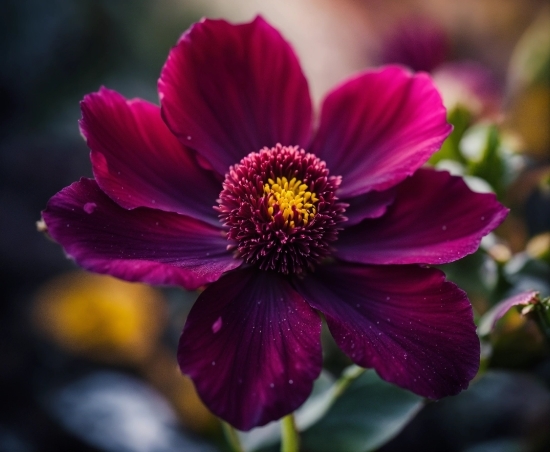 Flower, Plant, Petal, Purple, Flash Photography, Magenta