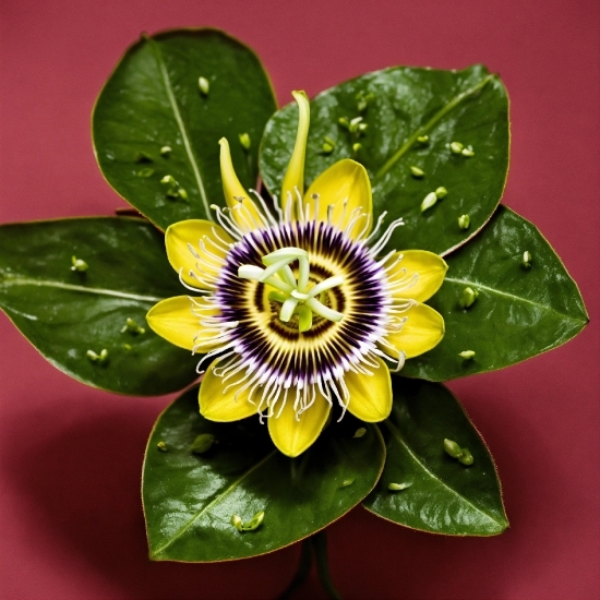 Flower, Plant, Petal, Purple Passionflower, Terrestrial Plant, Flowering Plant