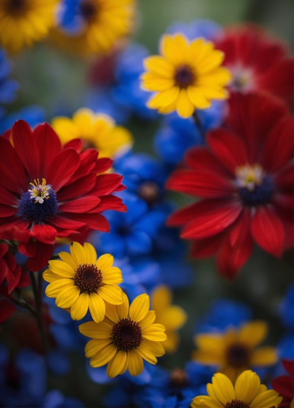 Flower, Plant, Sky, Light, Petal, Blue