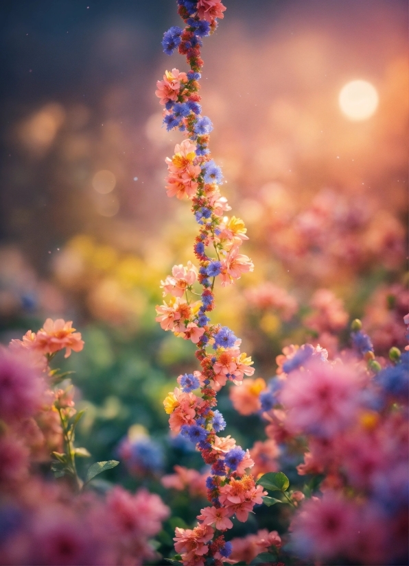 Flower, Plant, Sky, Orange, Terrestrial Plant, Sunlight
