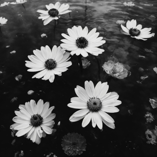 Flower, Plant, White, Black, Petal, Style