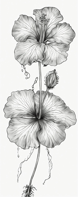 Flower, Plant, White, Botany, Petal, Line