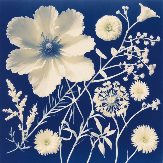 Flower, Plant, White, Petal, Blue, Azure