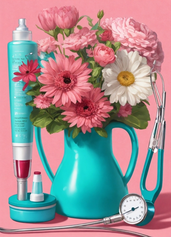 Flower, Watch, Vase, Plant, Petal, Flowerpot