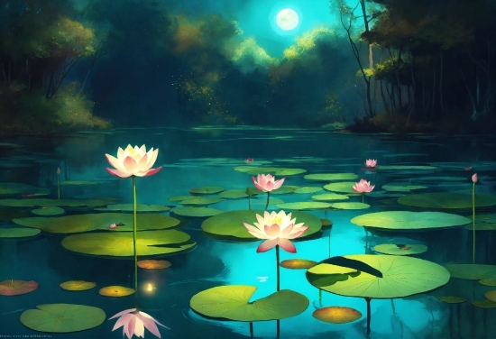 Flower, Water, Plant, Lotus, Water Resources, Sky