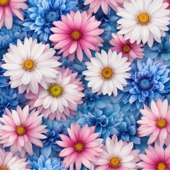 Flower, White, Blue, Azure, Petal, Beauty