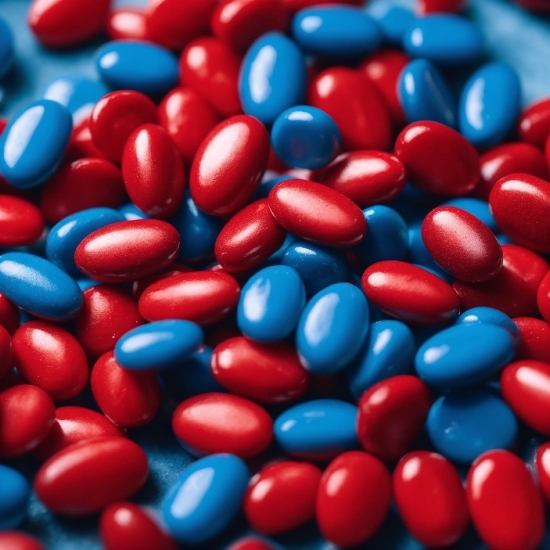 Food, Ingredient, Red, Natural Foods, Candy, Electric Blue