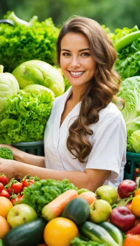 Food, Smile, Green, Plant, Natural Foods, Fruit
