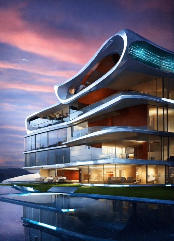 Free Image Creating Ai, Building, Sky, Daytime, Property, Cloud