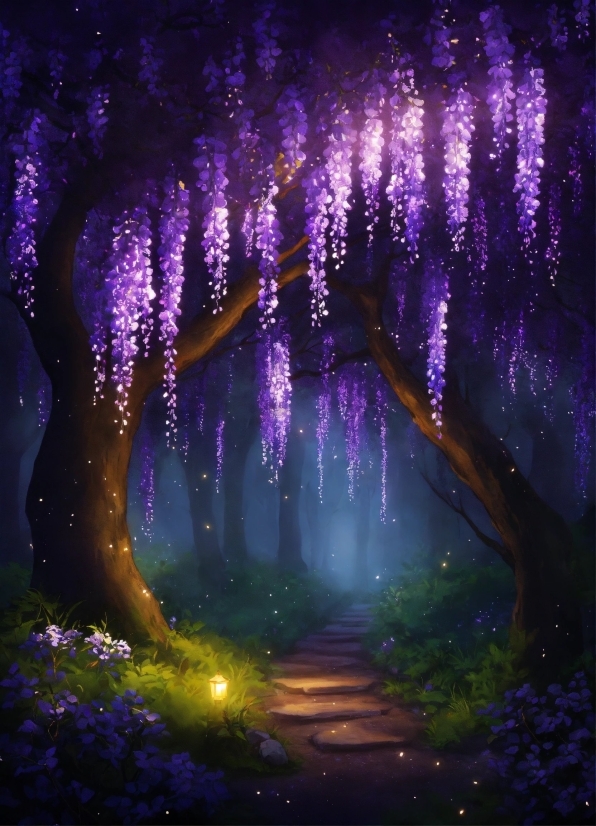 Free Tv Static Video, Water, Plant, Purple, Nature, Natural Environment