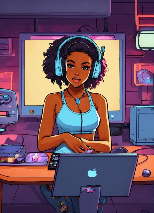 Furaffinity Ai Art, Computer, Personal Computer, Output Device, Laptop, Peripheral