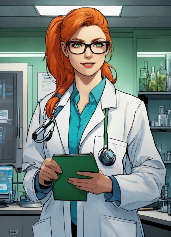 Glasses, Health Care Provider, Vision Care, White Coat, Medical Assistant, Health Care