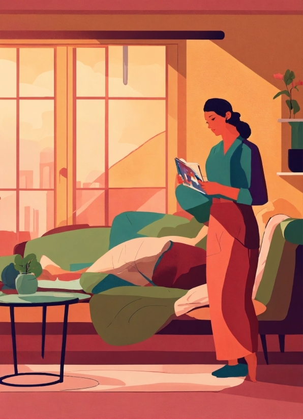 Google Free Stock Videos, Vertebrate, Art, Table, Window, Paint