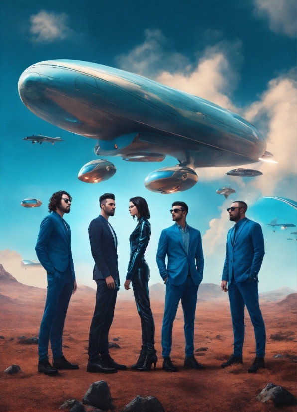 Google Imagen Ai Image Generator, Sky, Cloud, Photograph, Blimp, Airship