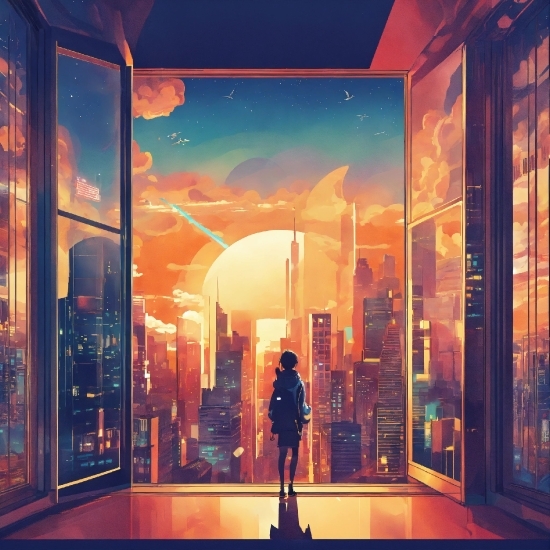 Image Prompt Midjourney, World, Interior Design, City, Facade, Retail
