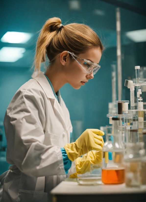 Laboratory, Safety Glove, Scientist, Research, Researcher, White Coat