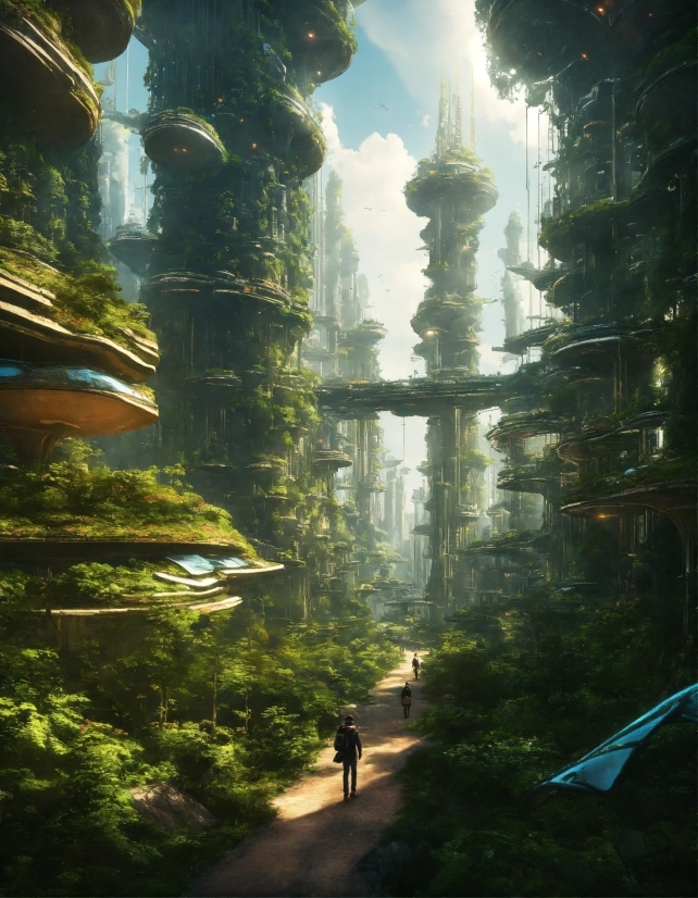Lamda Sentient, Plant, World, Sky, Sunlight, Natural Landscape