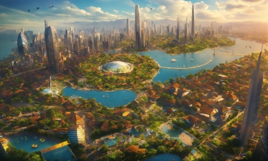 Make Ai Generated Images, Water, Sky, Water Resources, Daytime, Property