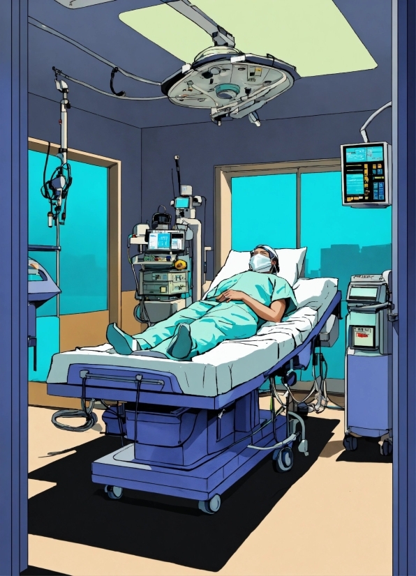Medical Equipment, Blue, Health Care, Medical, Hospital, Medical Procedure