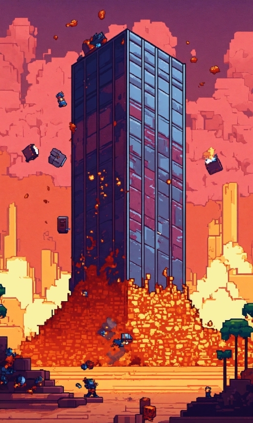 Microsoft Ai Image Generator, Skyscraper, Building, World, Light, Tower Block