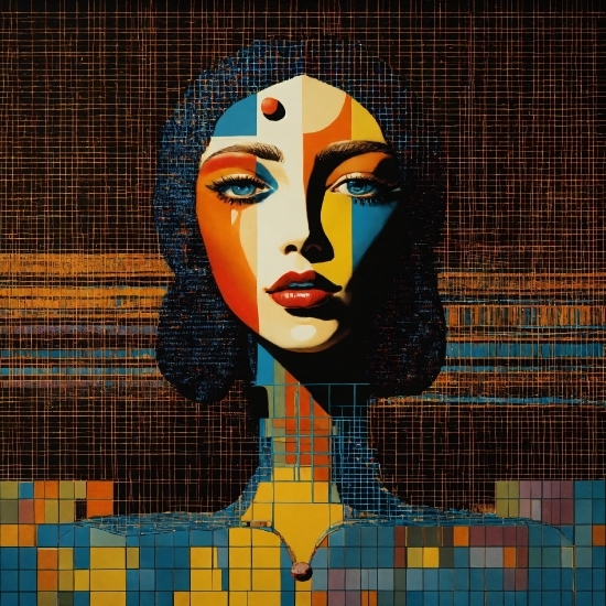 Movie Clips Free, Head, Paint, Orange, Art, Painting