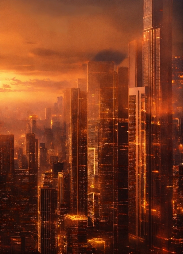 Photo Cropping Tool, Skyscraper, Building, Atmosphere, Sky, Cloud