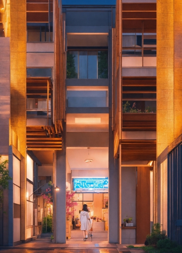 Photoscape Filehippo, Plant, Property, Building, Architecture, Condominium