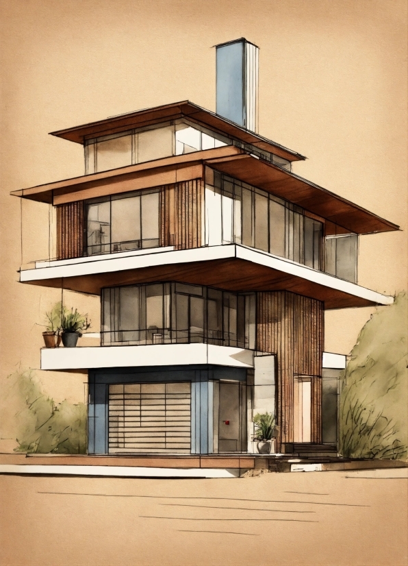 Plant, Building, Window, Wood, Urban Design, House