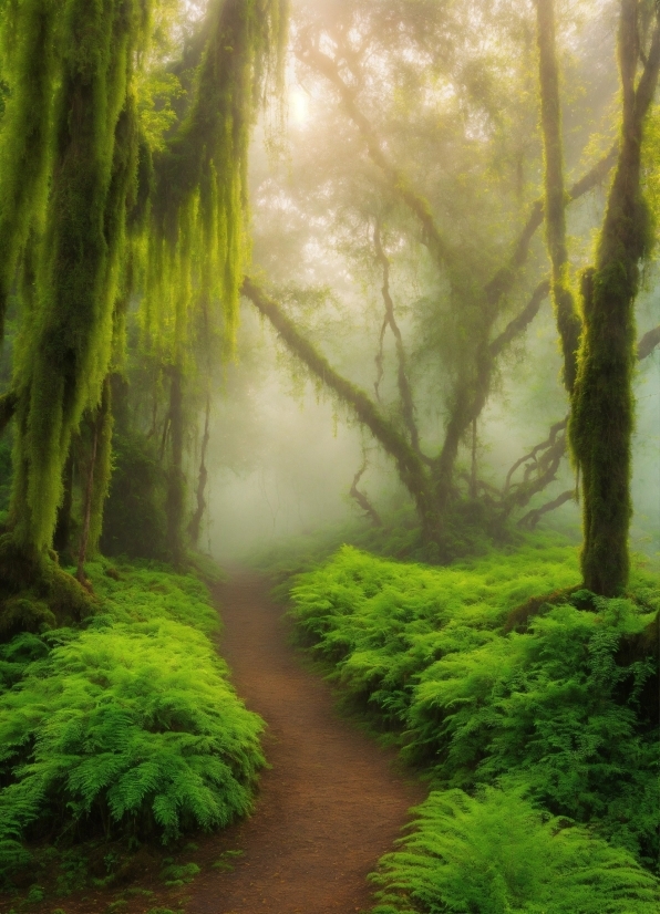 Plant, Green, People In Nature, Natural Landscape, Natural Environment, Fog