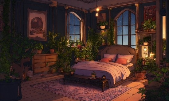 Plant, Picture Frame, Building, Comfort, Wood, Window