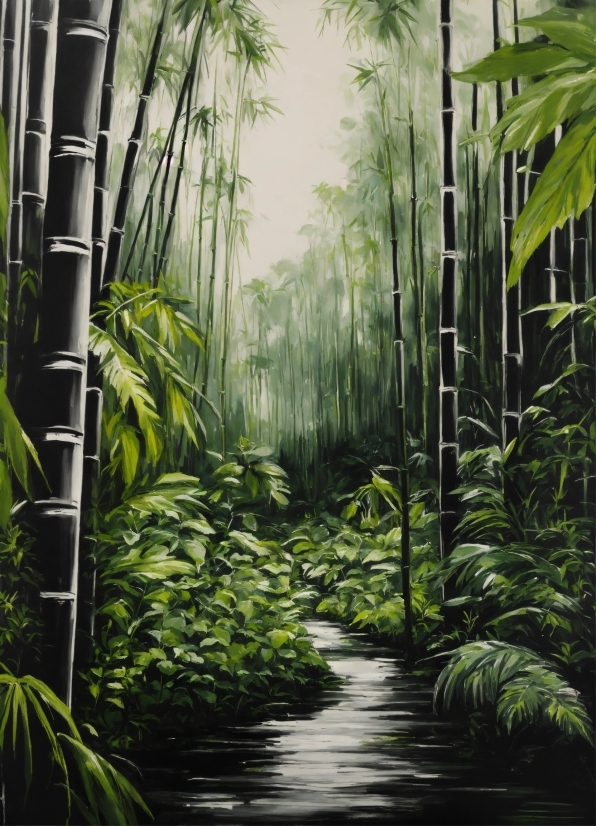 Plant, Plant Community, Bamboo, Natural Landscape, Botany, Terrestrial Plant