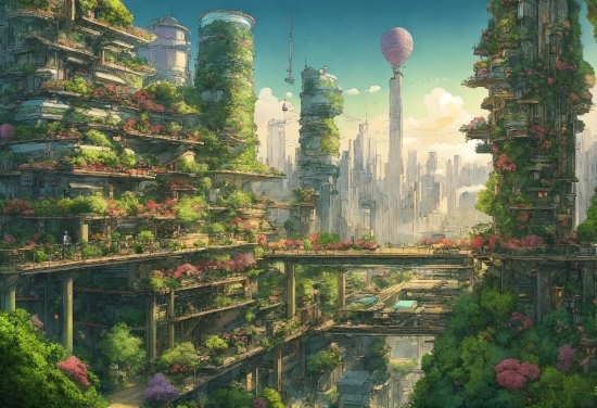Plant, Sky, World, Natural Landscape, Botany, Building