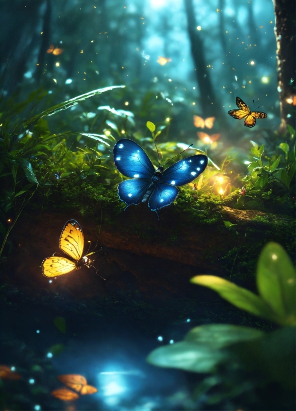 Pollinator, Butterfly, Insect, Plant, Arthropod, Light