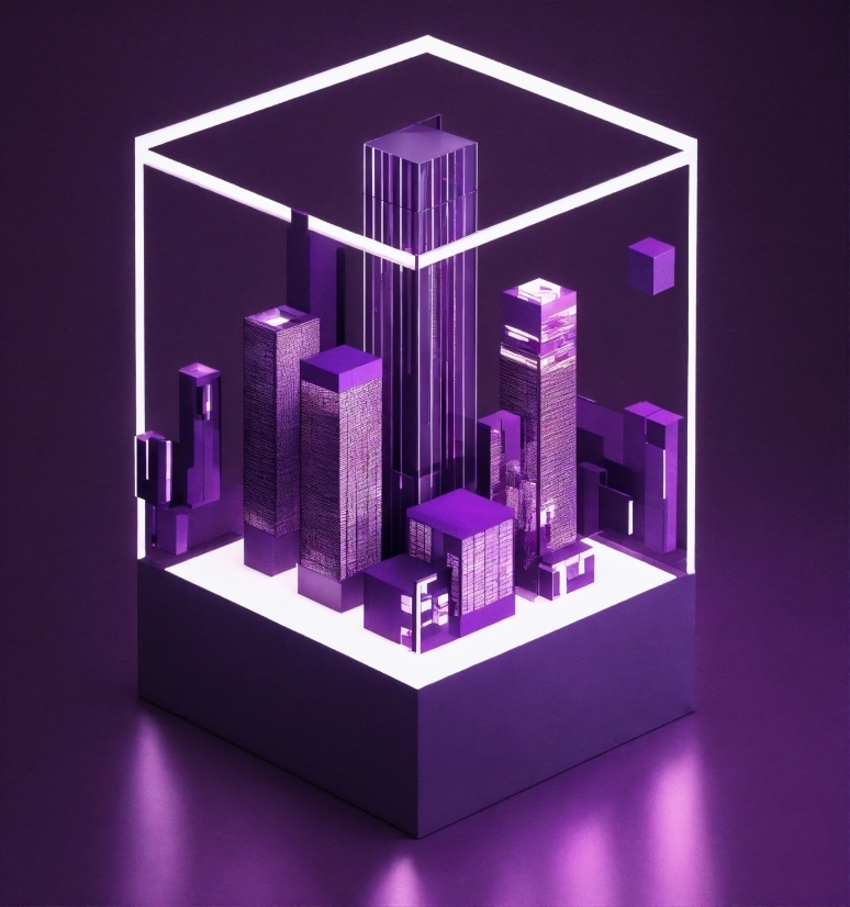 Purple, Violet, Building, Font, Gas, Magenta