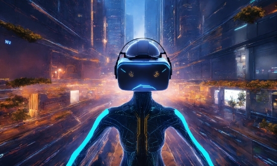 Shooter Game, Cg Artwork, Electric Blue, Space, Fictional Character, Art